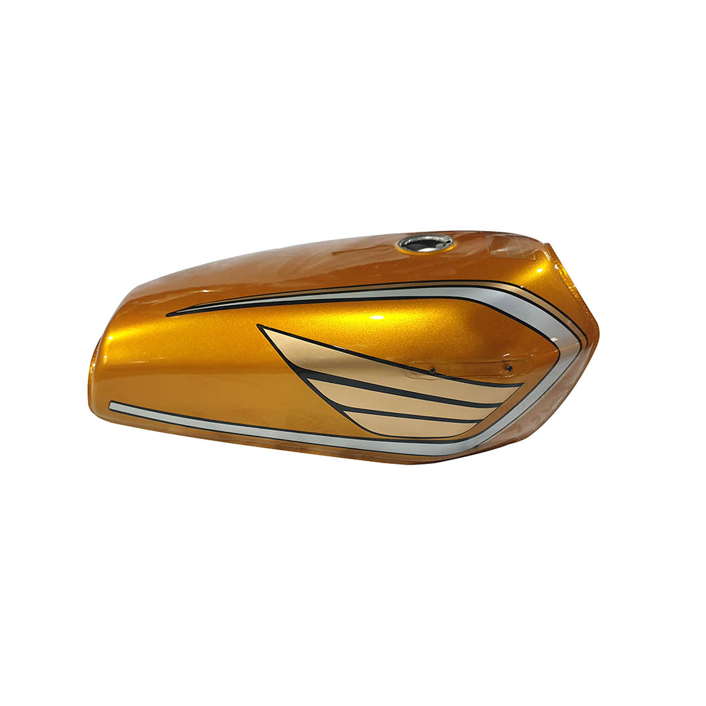 باک موتورسیکلت کاربراتور طلایی سوری پر