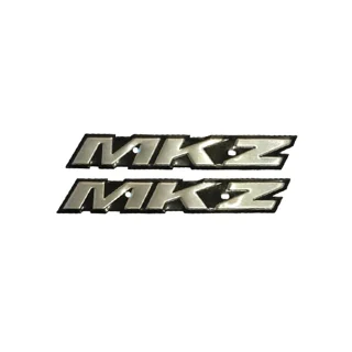 آرم باک فلزی ام کا زد نقره ای MKZ موتورسیلکت