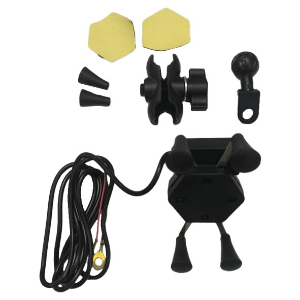 هولدر نگهدارنده موبایل موتورسیکلت شارژردار