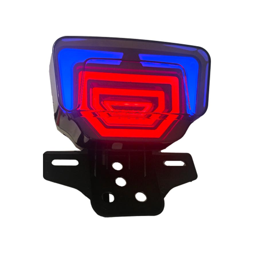 چراغ خطر عقب موتورسیکلت هوندا مدل تانکی لیزری پایه لاکی راهنما دار