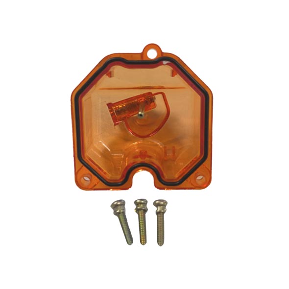 پیاله کاربراتور شیشه ای نارنجی موتورسیکلت هوندا