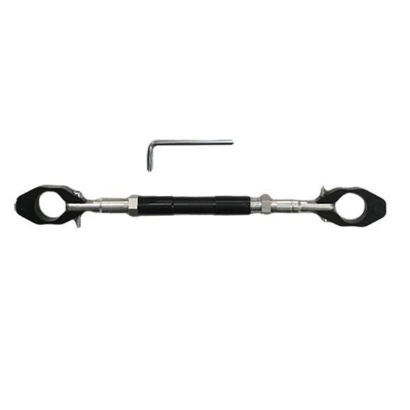 میل فرمان رنتال ریگلاژدار مشکی پیچی موتورسیکلت