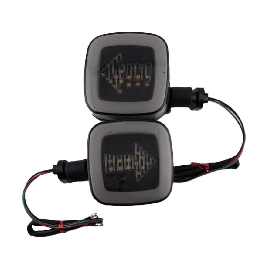 چراغ راهنما اسپرت موتورسیکلت ال ای دی نئون دار سفید