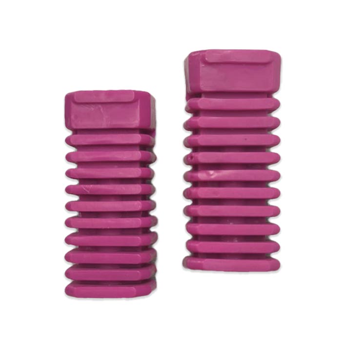 لاستیک جاپایی رکاب جلو بنفش ژله ای اقتصادی موتورسیکلت هوندا