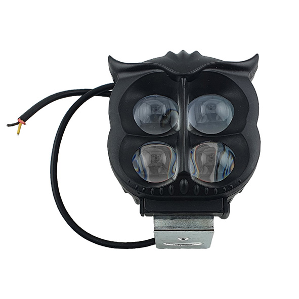 پرژکتور جغدی 4 لنز موتورسیکلت نور سفید زرد